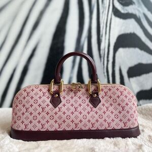 Louis Vuitton Monogram Mini Lin Horizontal Alma Bag